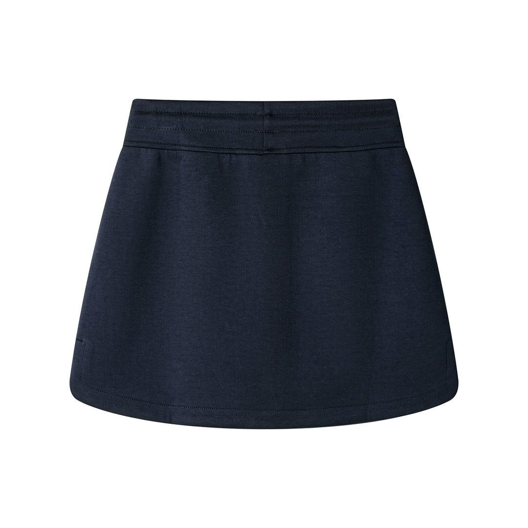 Jupe de sport à taille haute avec cordon de serrage 