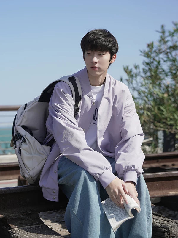 Workwear Bomber Baseball Jacket