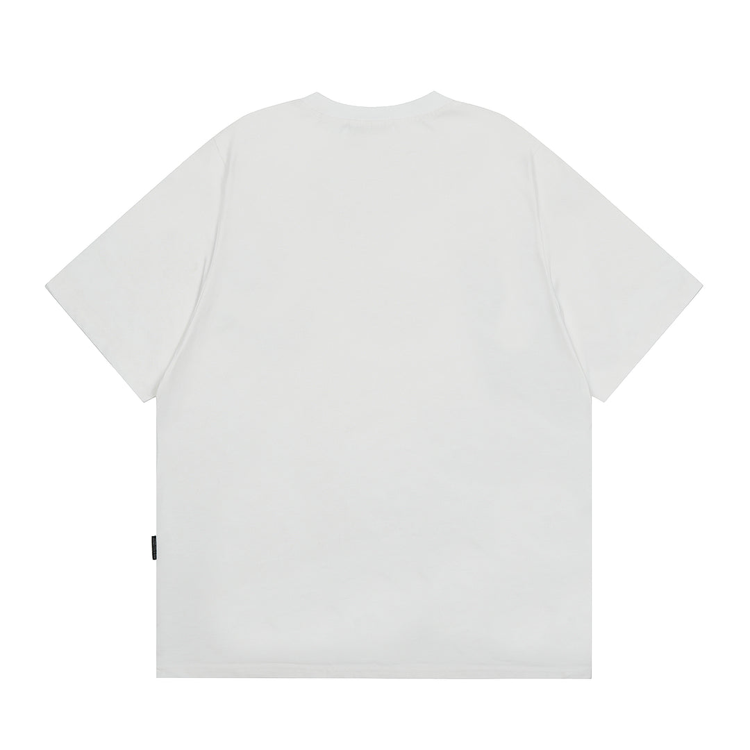 Street-Style Graphic Short-Sleeve Pullover