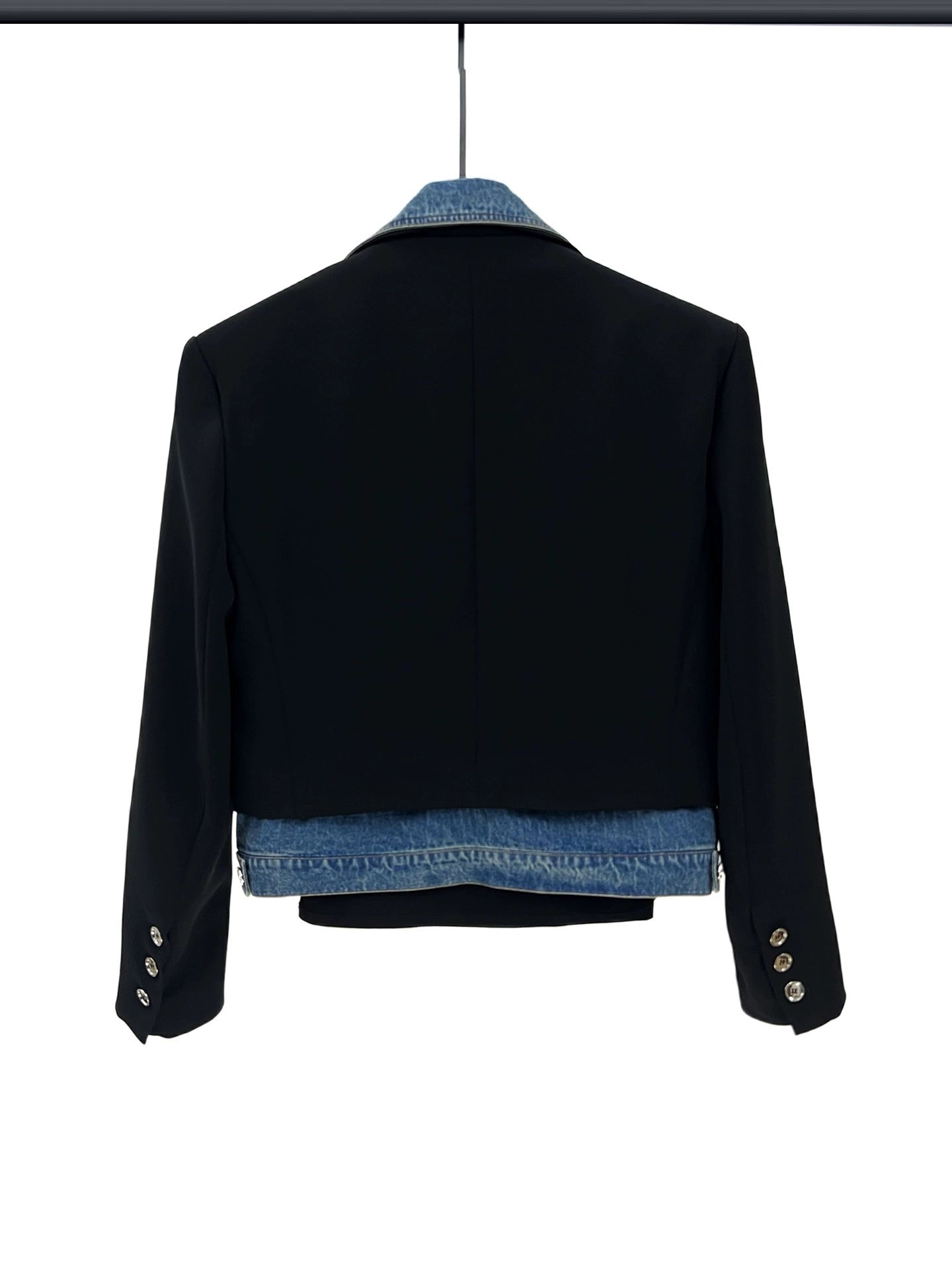 Kot Panel Kısa Takım Ceket 