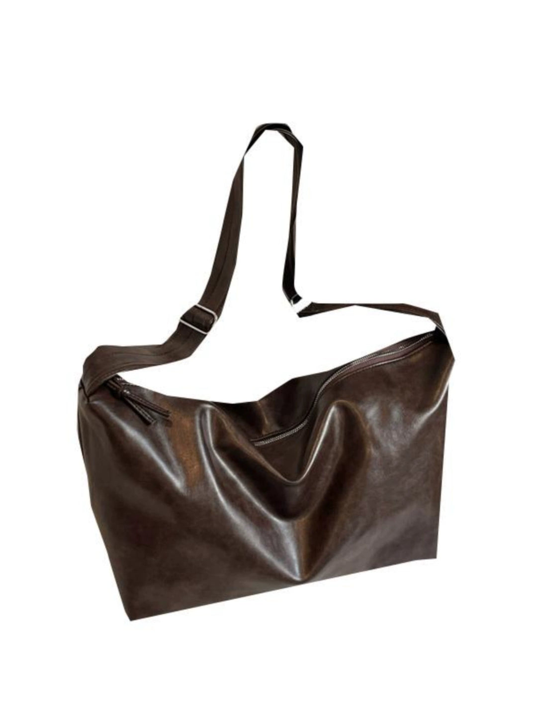 Stor kapacitet crossbody skuldertaske 