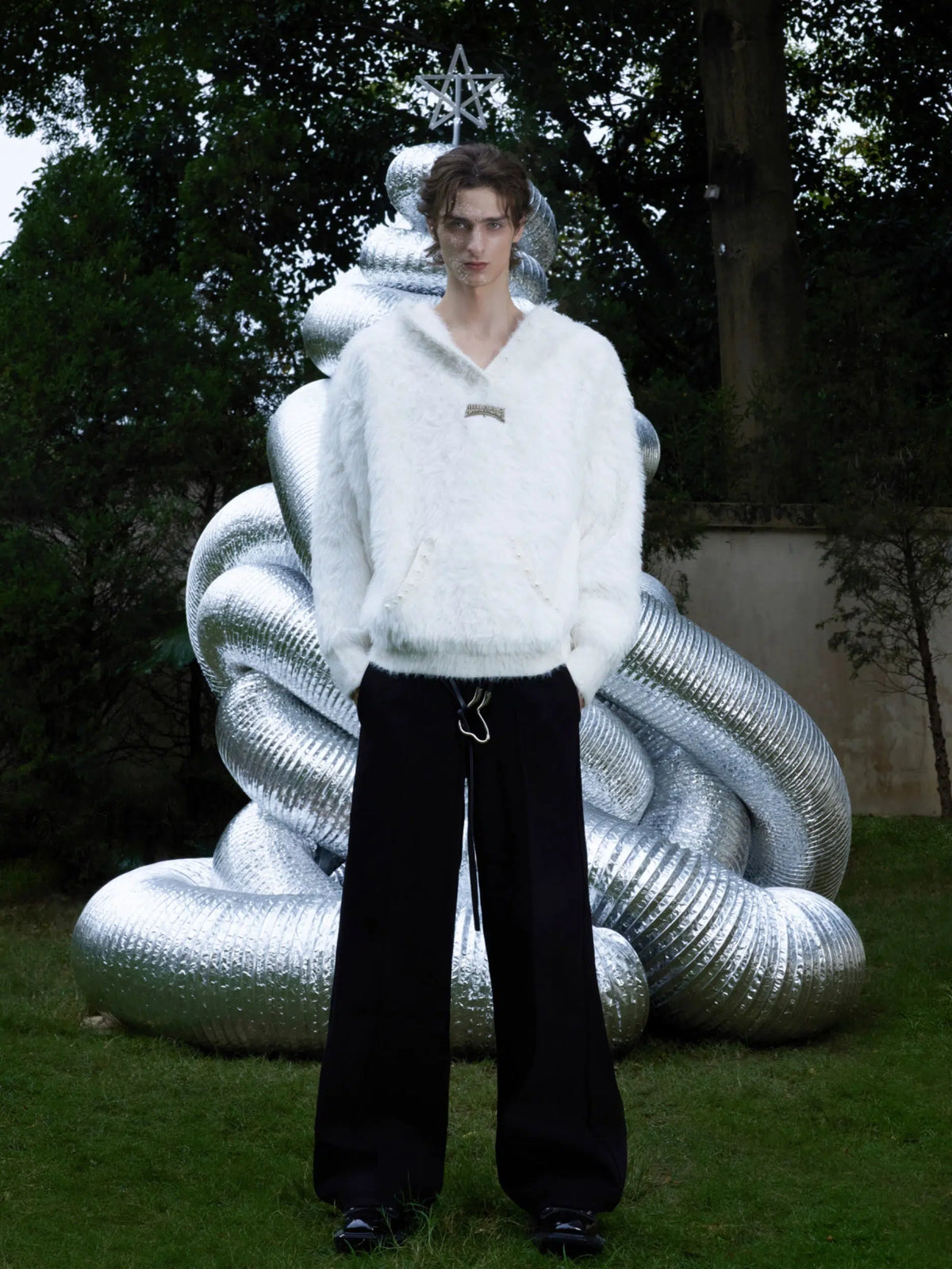 Pearl Embellished Knit Sweater