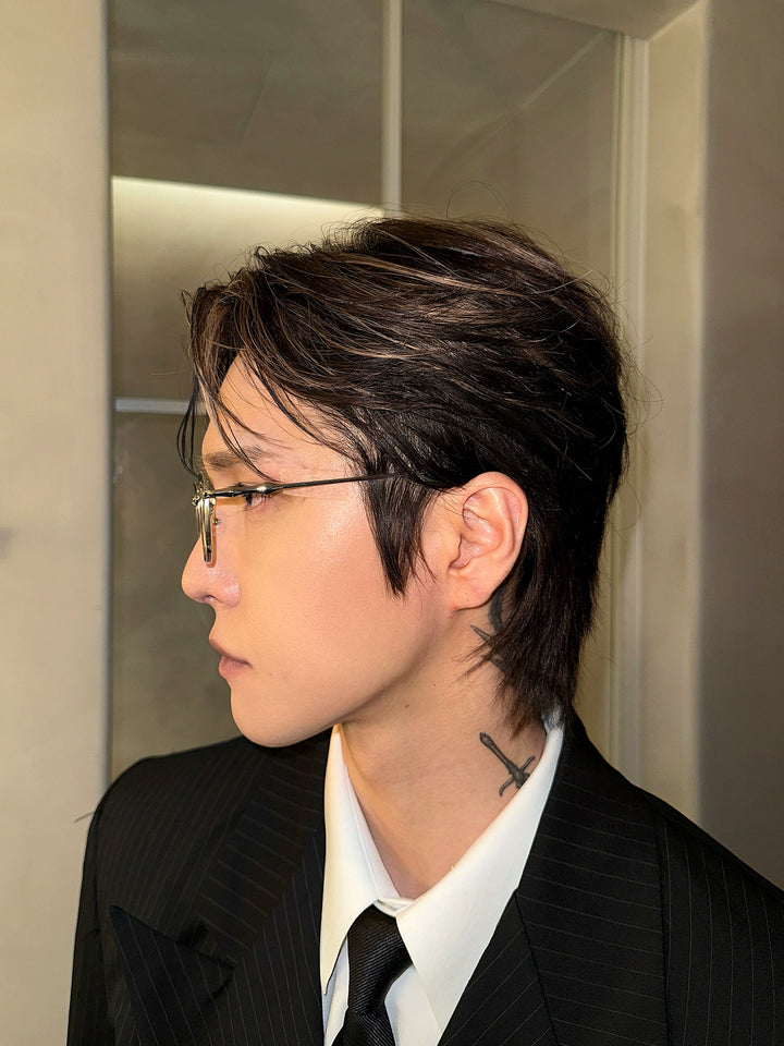 Titanium Rectangle Spectacle Frames
