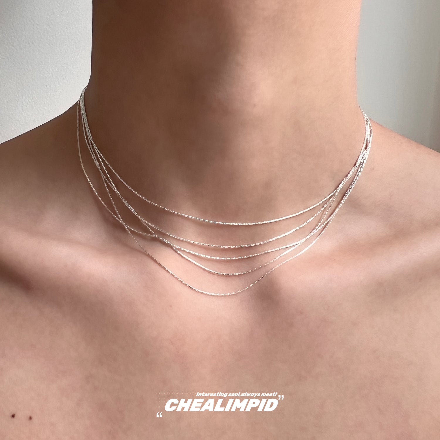 Multi-Layered Ultra-Fine Clavicle Necklace
