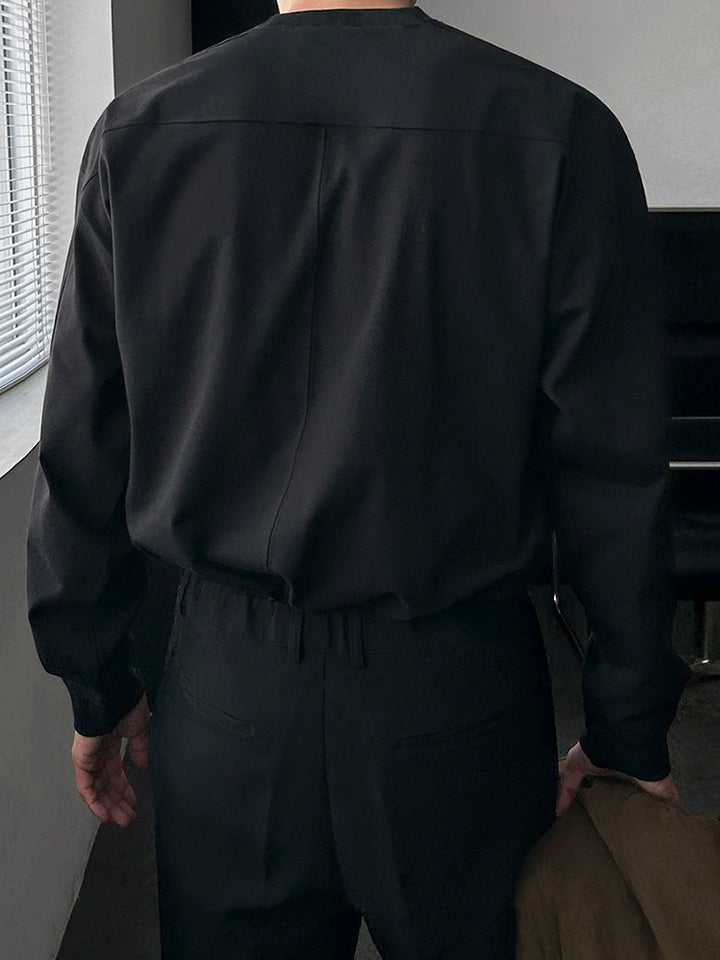 Loose Fit Long Sleeve Pullover