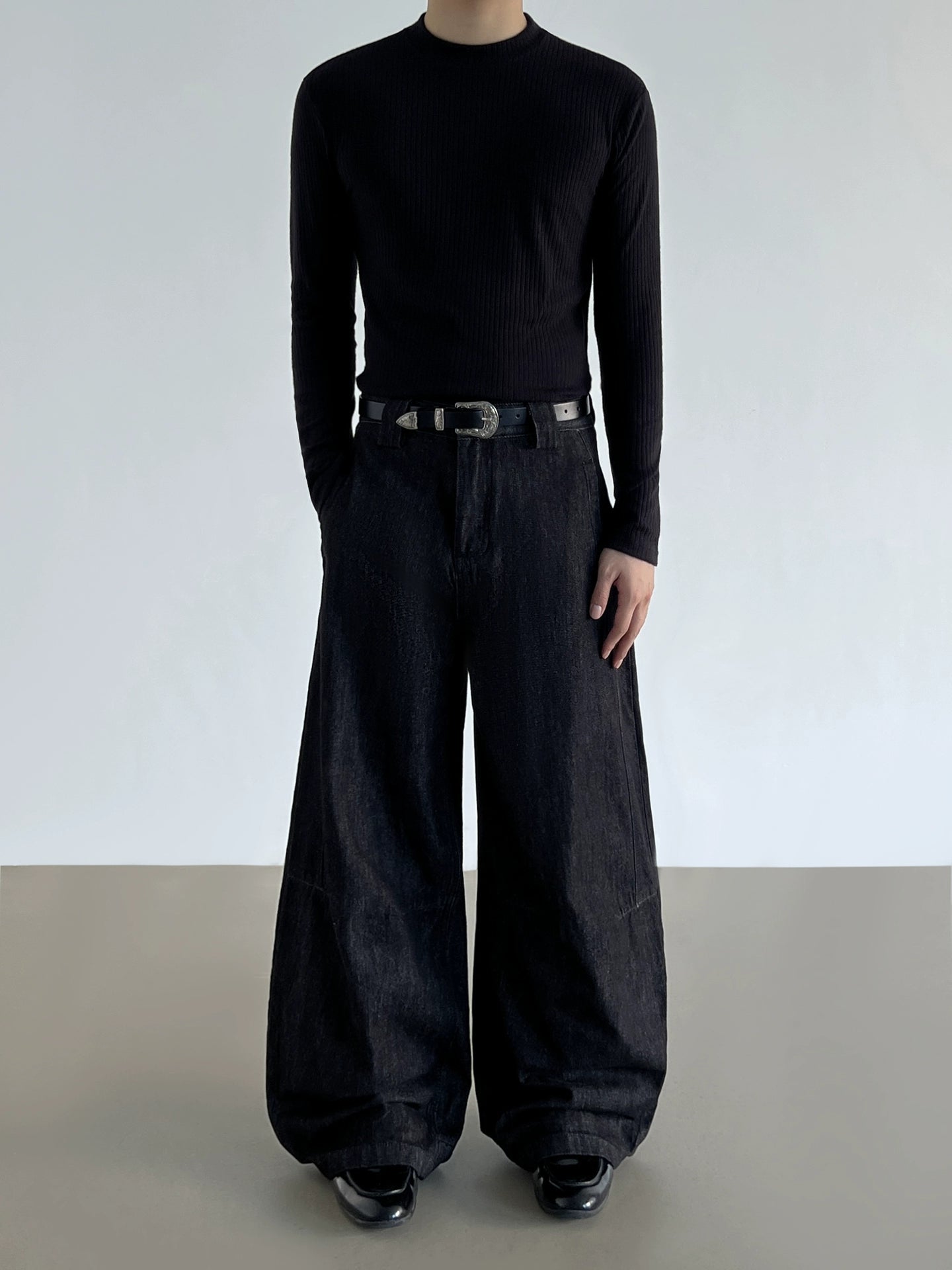 Baggy Wide-Leg Loose Jeans