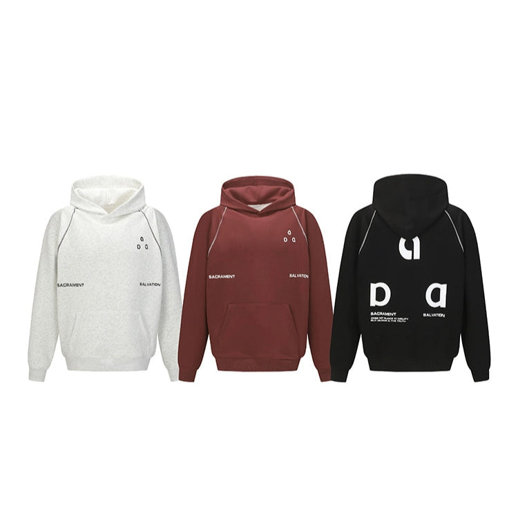 Graphic Print Hooded Sweatshirt