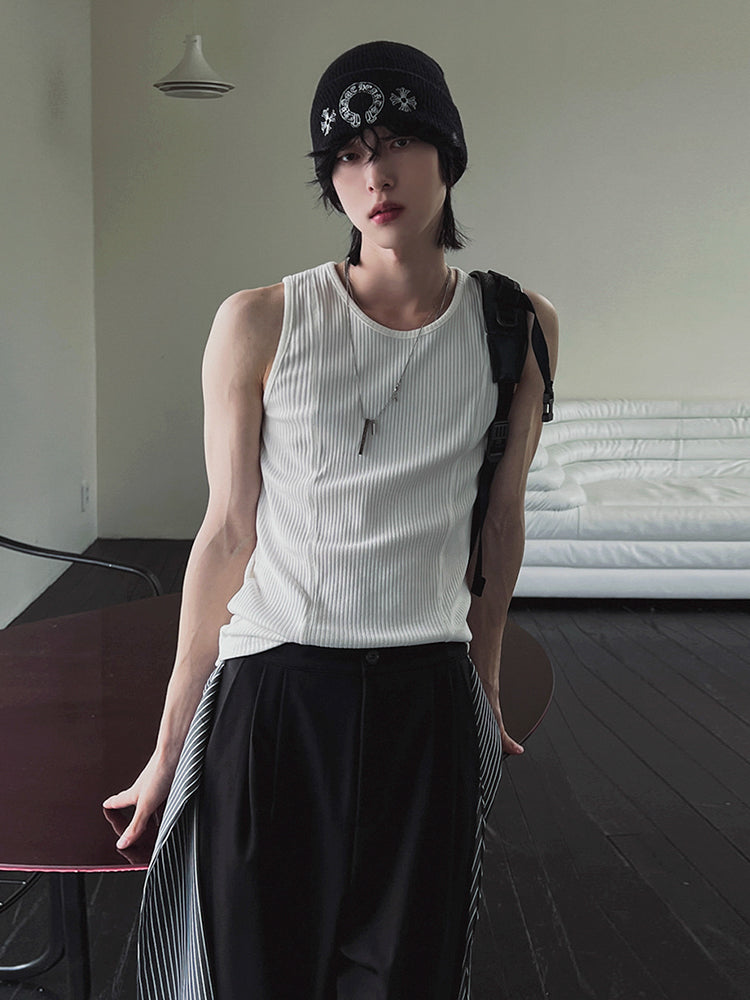 Slim Fit Sleeveless Sports Vest