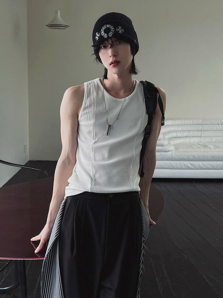 Slim Fit Sleeveless Sports Vest