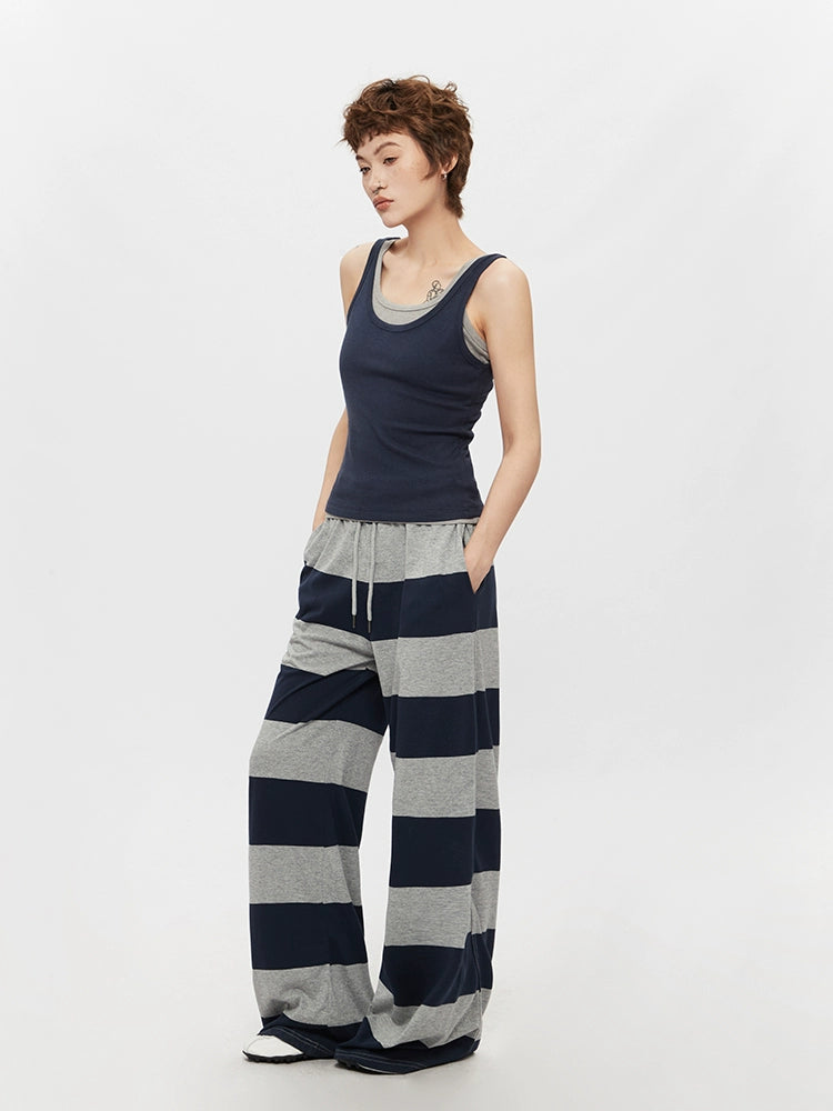 Two-Piece Yoga Camisole Sleeveless Top