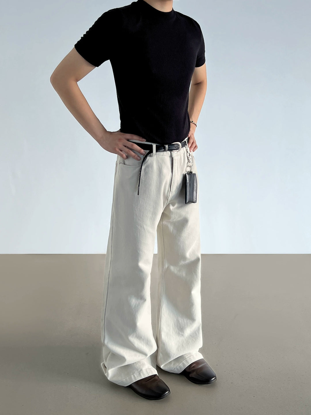 Flared A-line Loose Pants