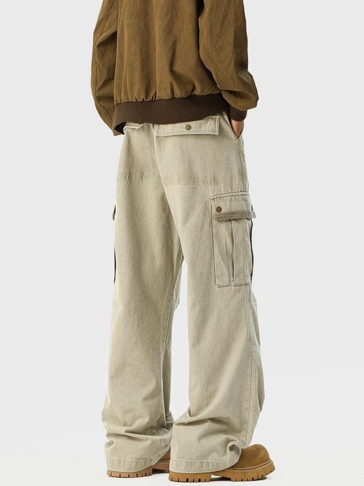 Loose Fit Multi-Pocket Pants