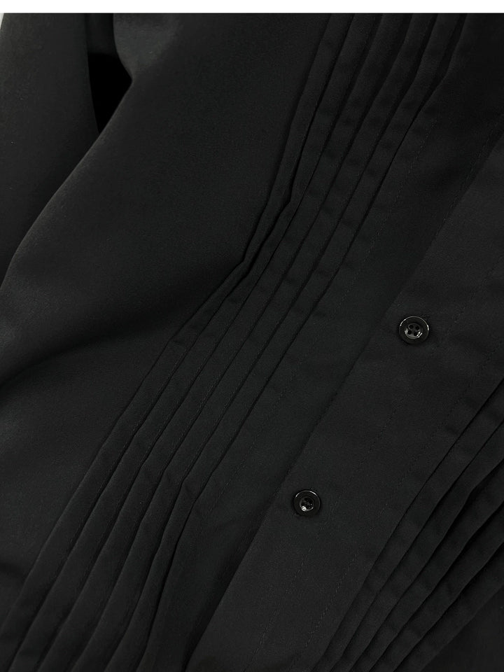 Pleated Casual Loose Fit Shirt