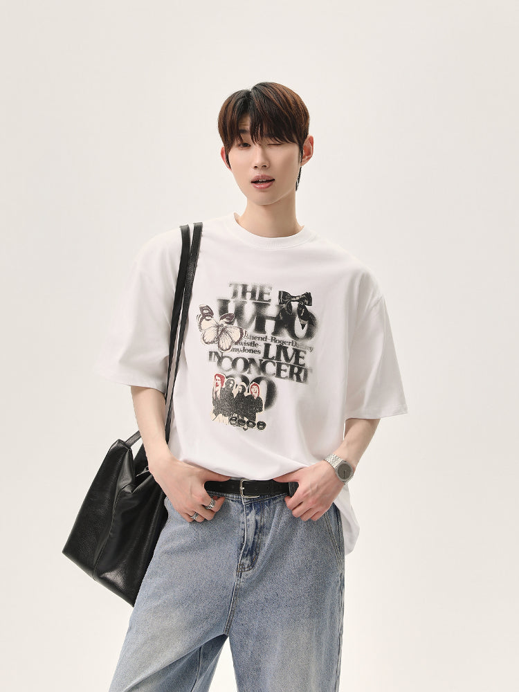 Retro Graphic Oversized Casual T-Shirt