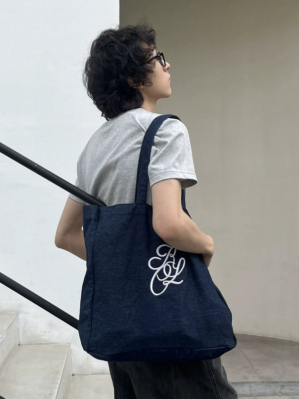 Large Capacity Denim Canvas Bag