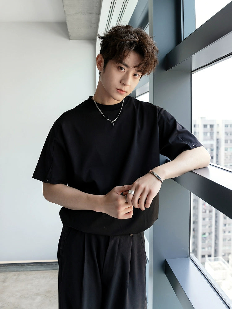 Round Neck Short Sleeve T-shirt