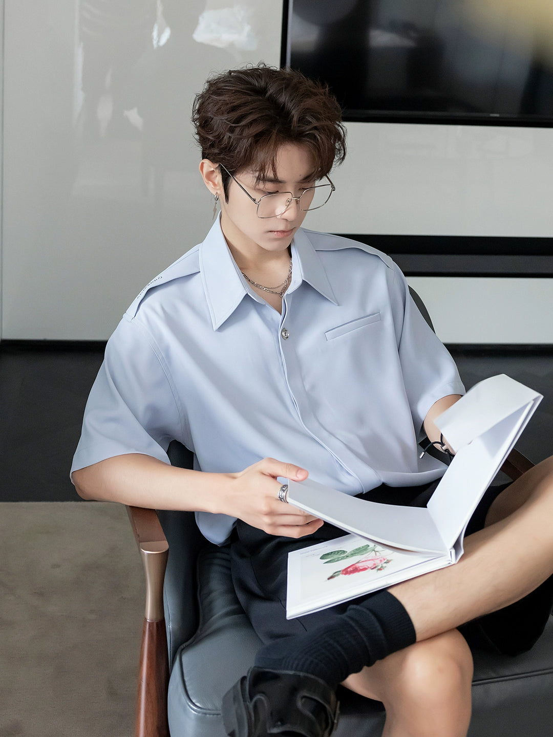 Short Sleeve Relaxed Fit Shirt