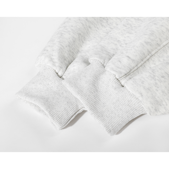 Contrast Shawl Round Neck Sweatshirt