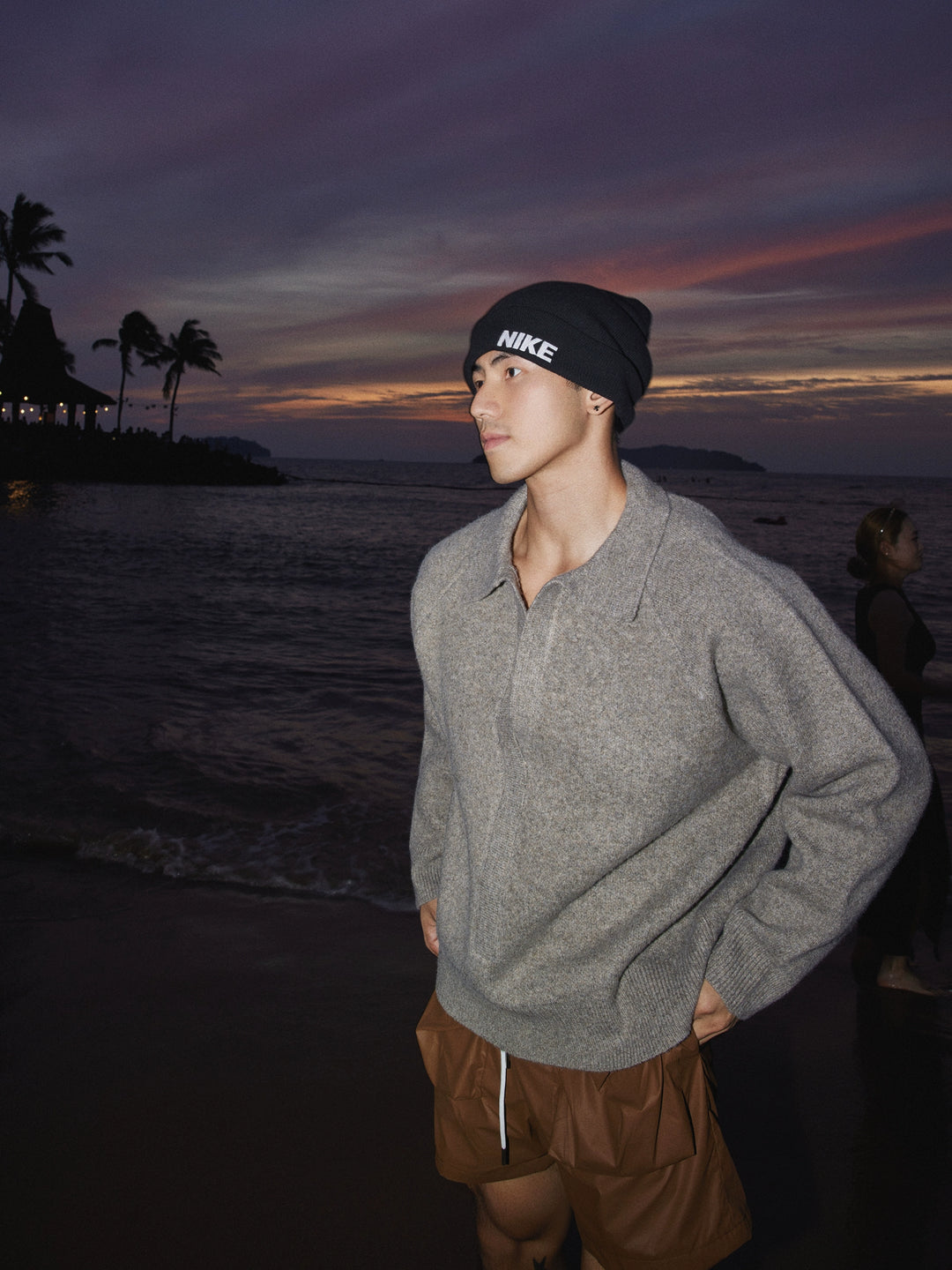 Knit Half-Zip Pullover