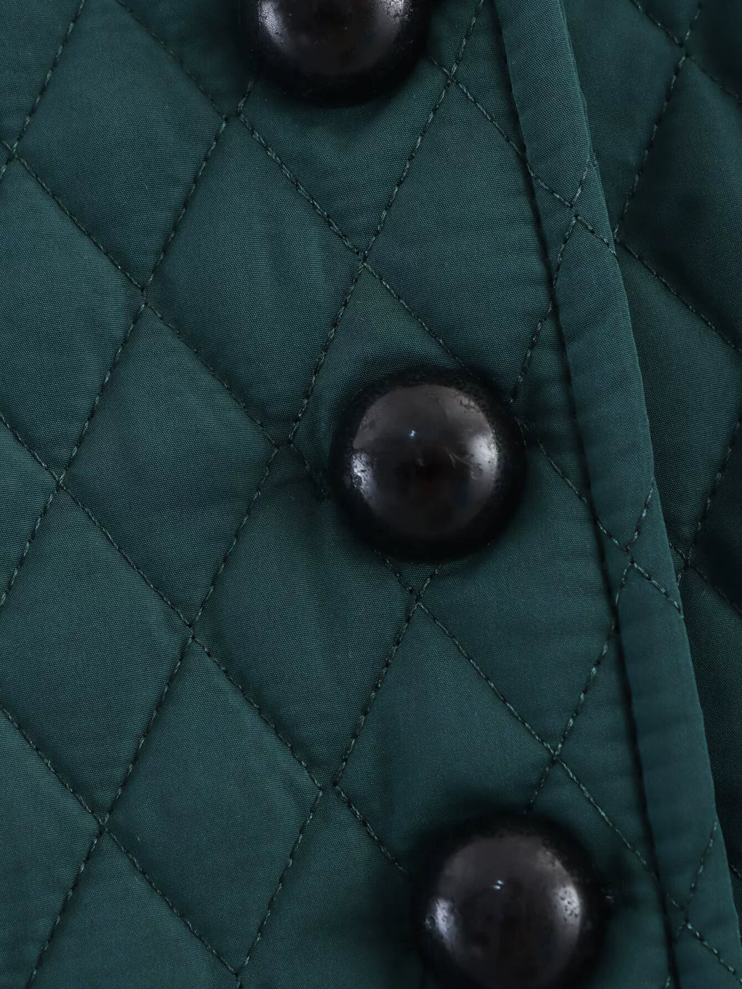 Gequilte Diamantpatroon Lange Trenchcoat 