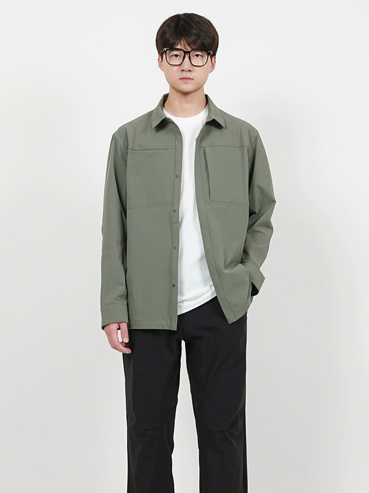 Soft Shell Lapel Casual Jacket
