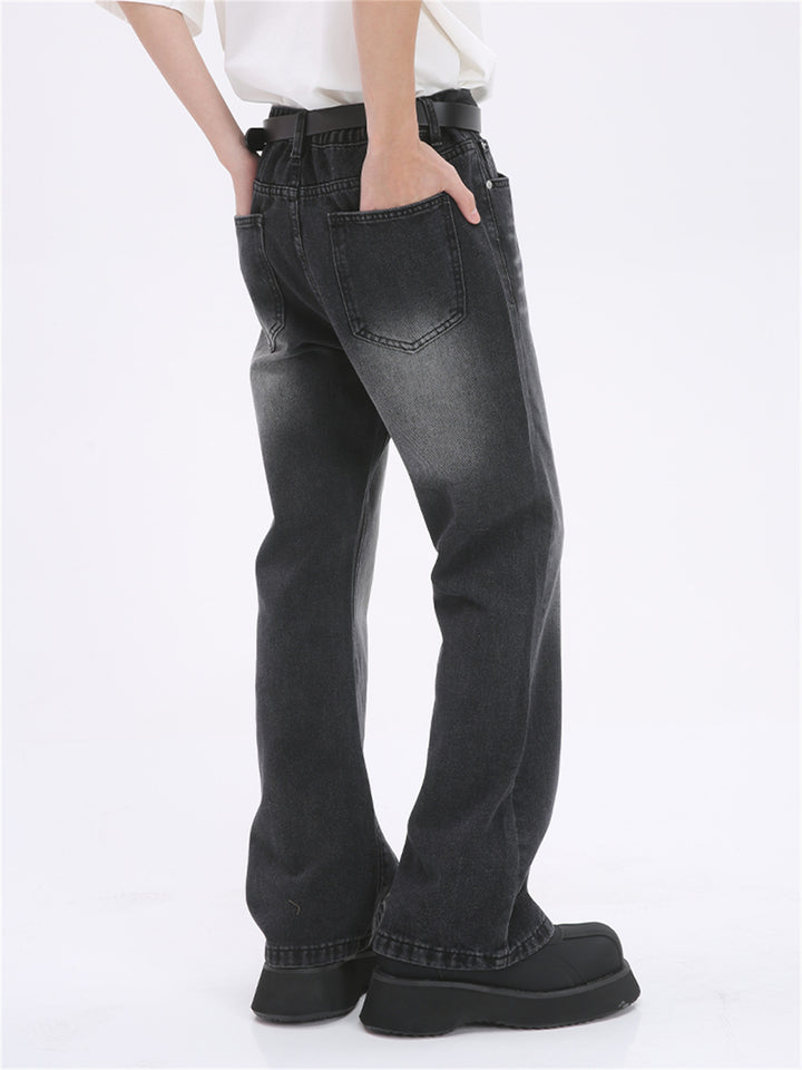Ausgestellte Mid-Waist Jeans für Männer 
