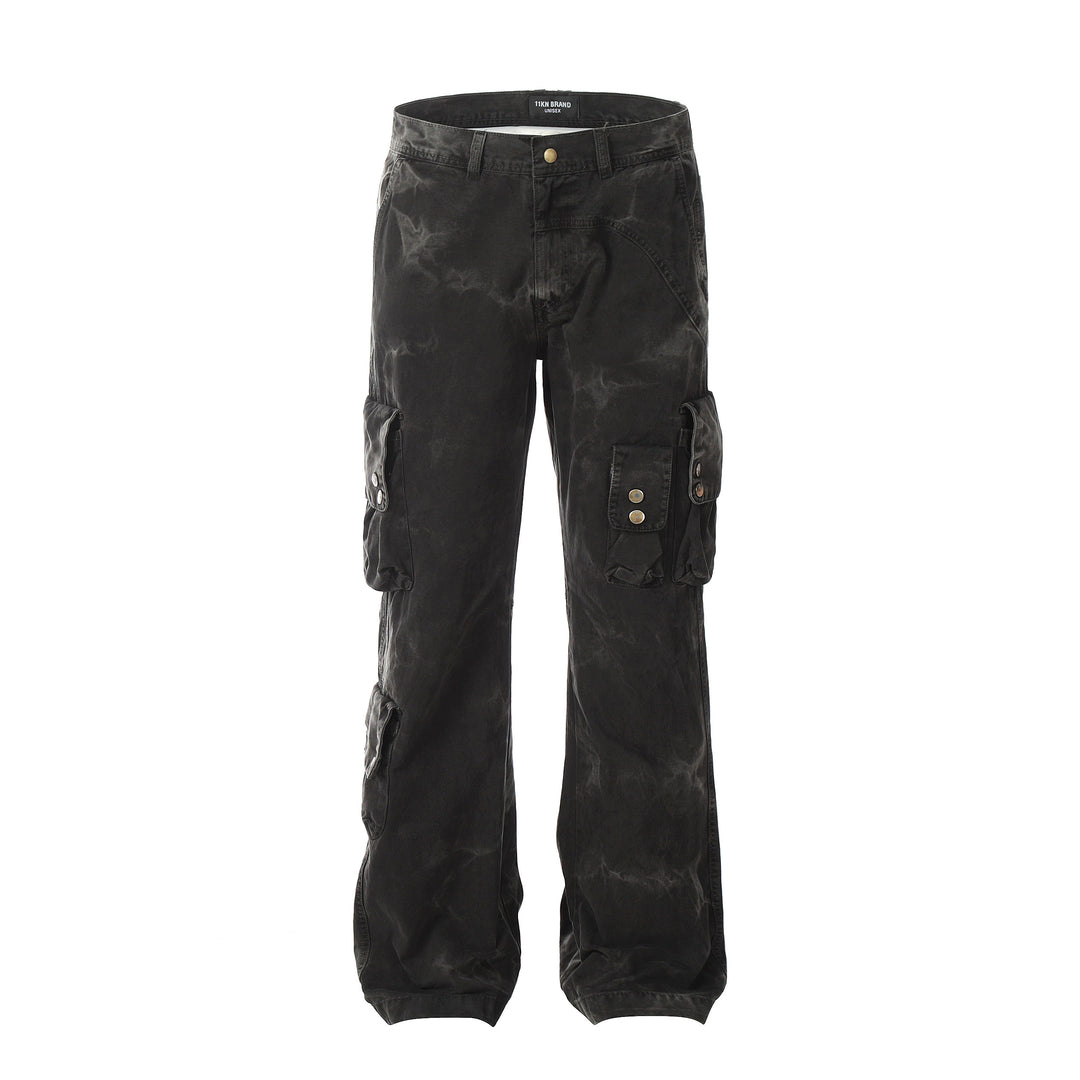 Straight-leg Cargo Jeans
