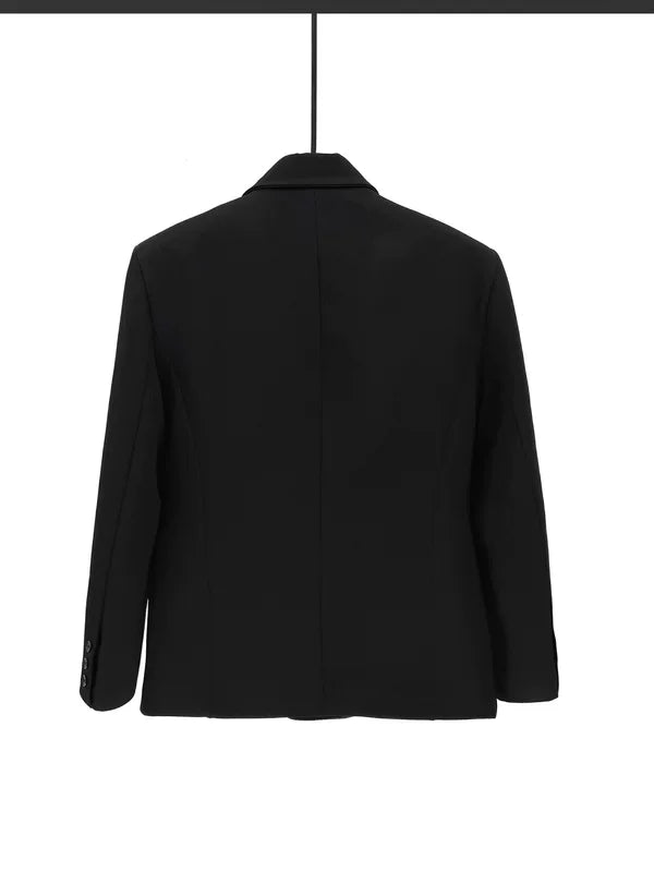 싱글 브레스트 캐주얼 수트 재킷 