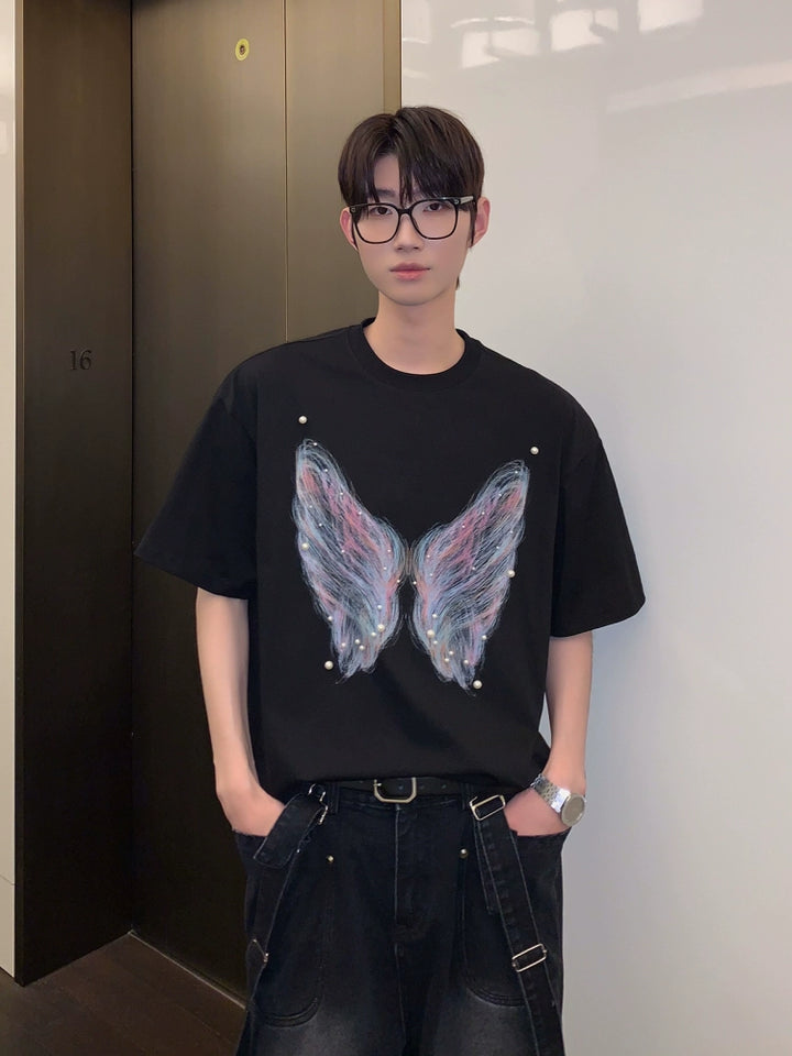 Butterfly Graphic Short Sleeve T-shirt