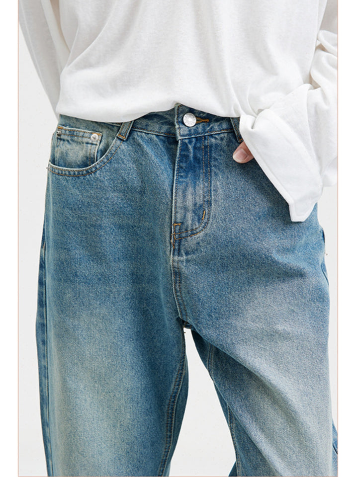 Loose Washed Korean Style Jeans