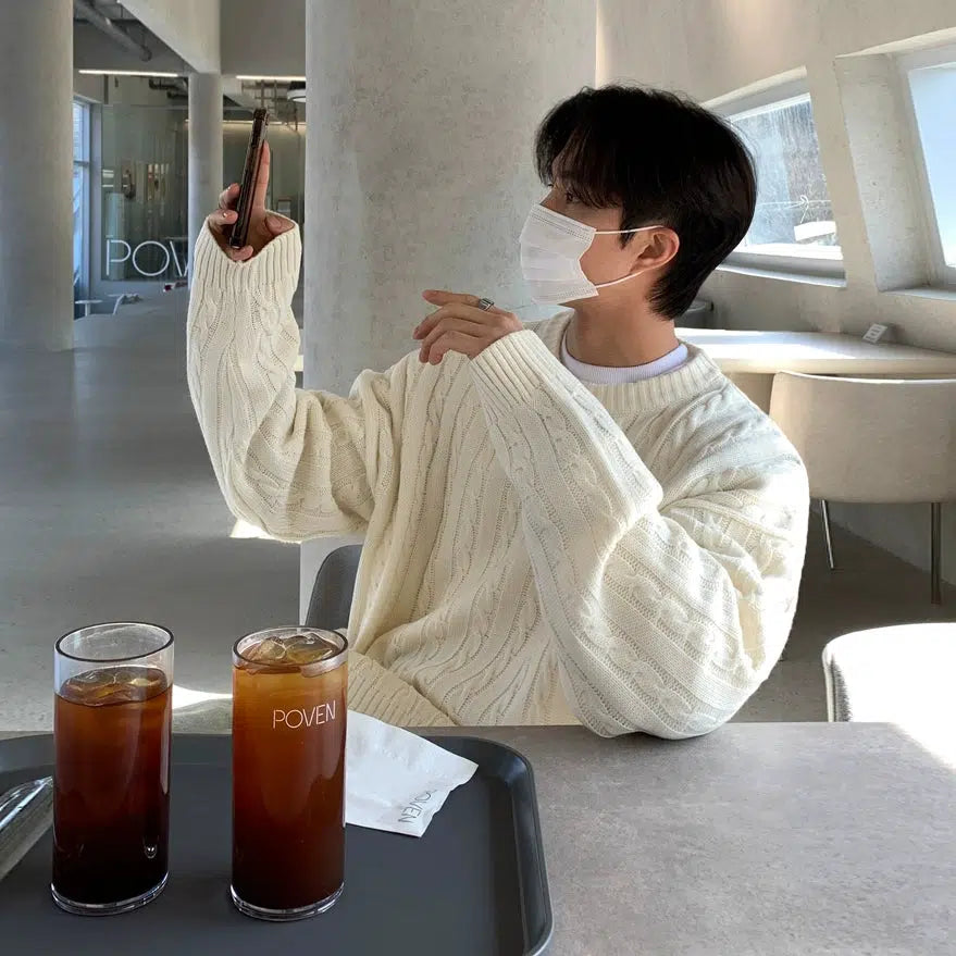 Twisted Knit Sweater