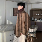 Two-piece Turtleneck Lined Blazer