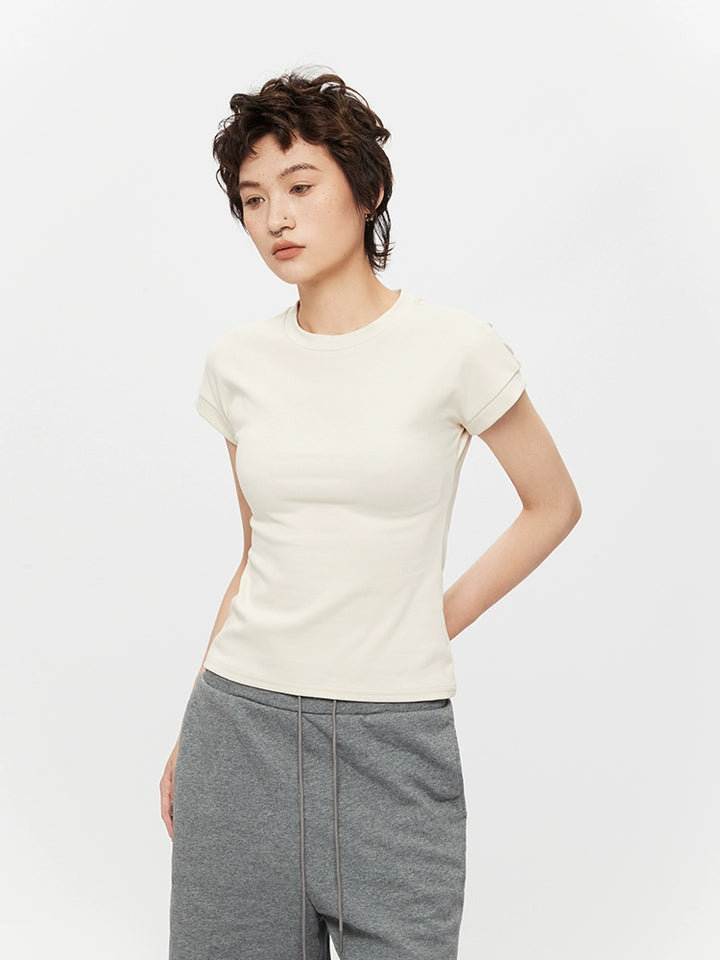 Slim Fit Short Sleeve Crewneck T-Shirt