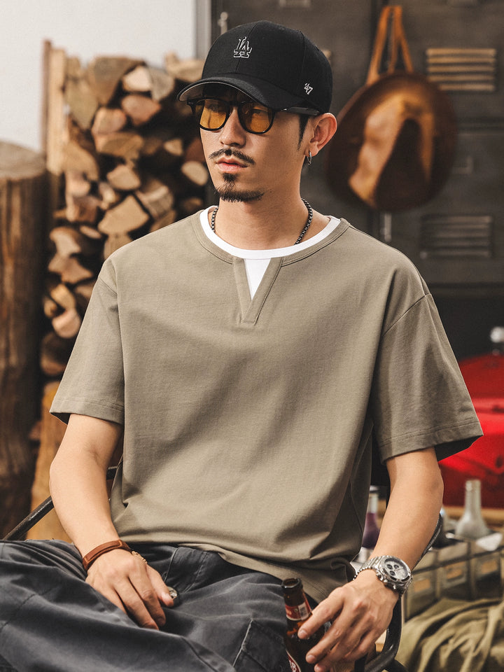 Loose Fit Retro Short Sleeve T-Shirt