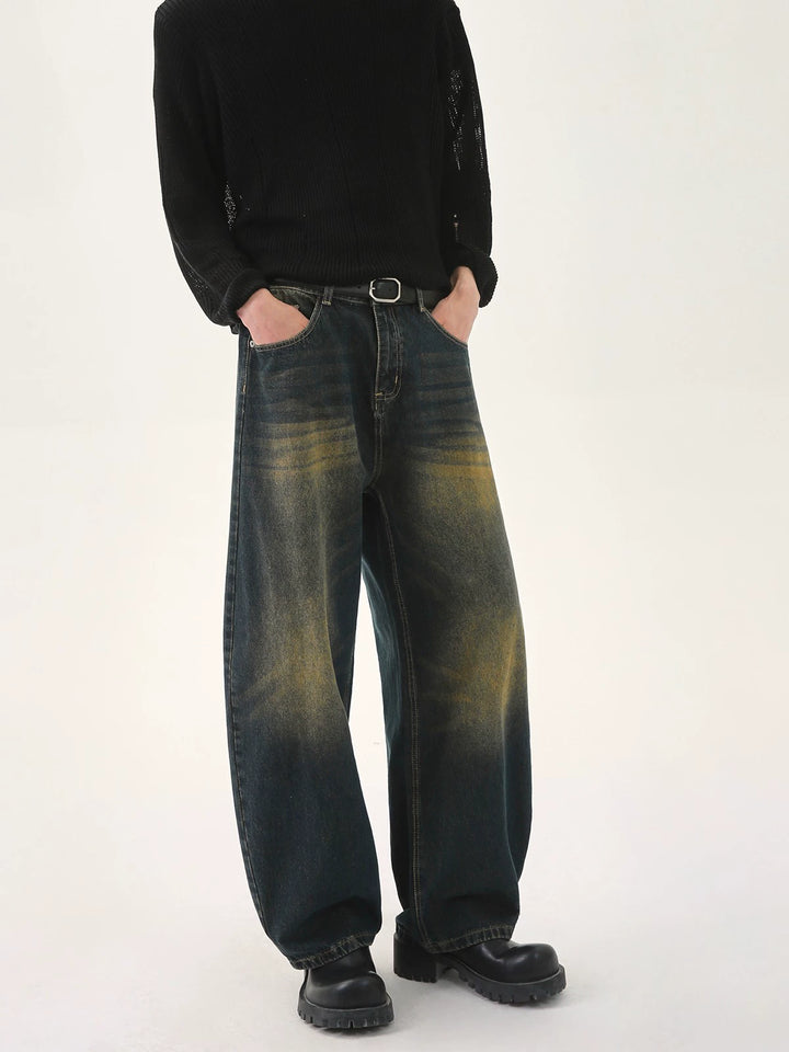 Pantalones sueltos de pierna ancha casuales 