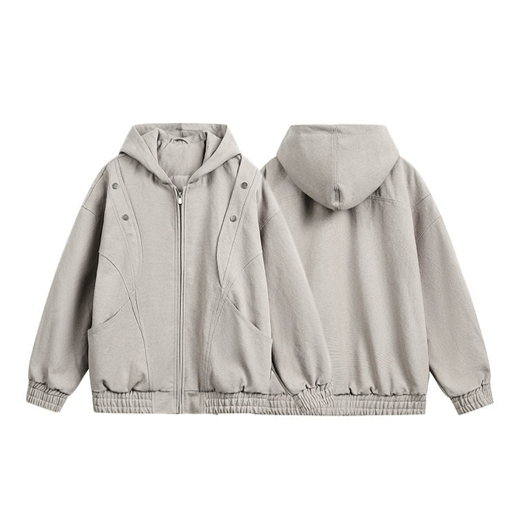 Deconstructed Hooded Jacket