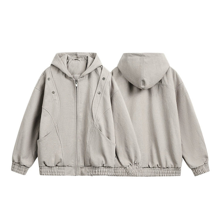 Deconstructed Hooded Jacket