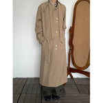 Stand-up Collar Mid-length Coat
