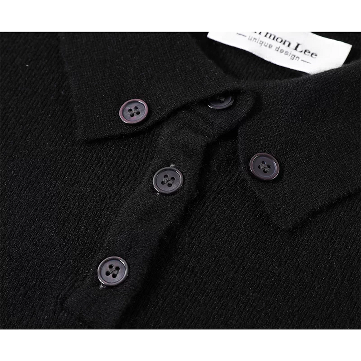 Ensemble de pull en tricot et jupe plissée 