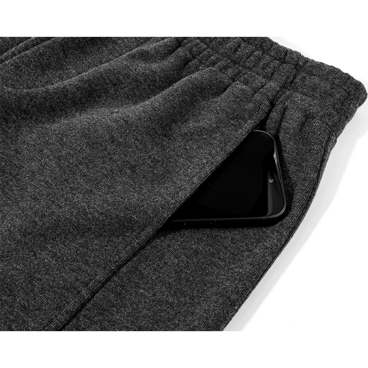 Stand-Neck Jacket and Wide-Leg Pants