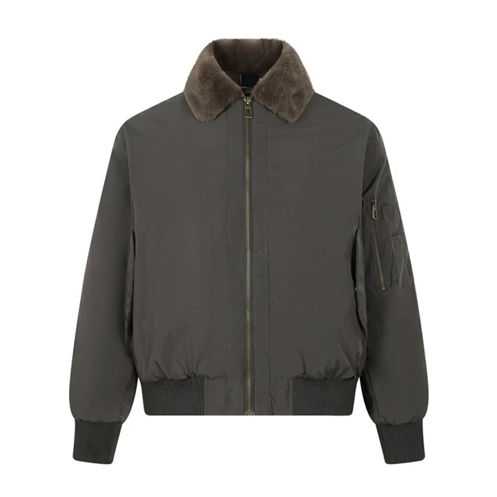 레트로 면 패딩 겨울 자켓 