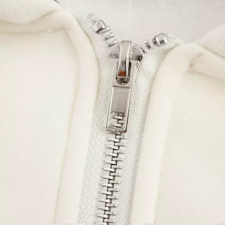 Hoodie en broekset in college-stijl 