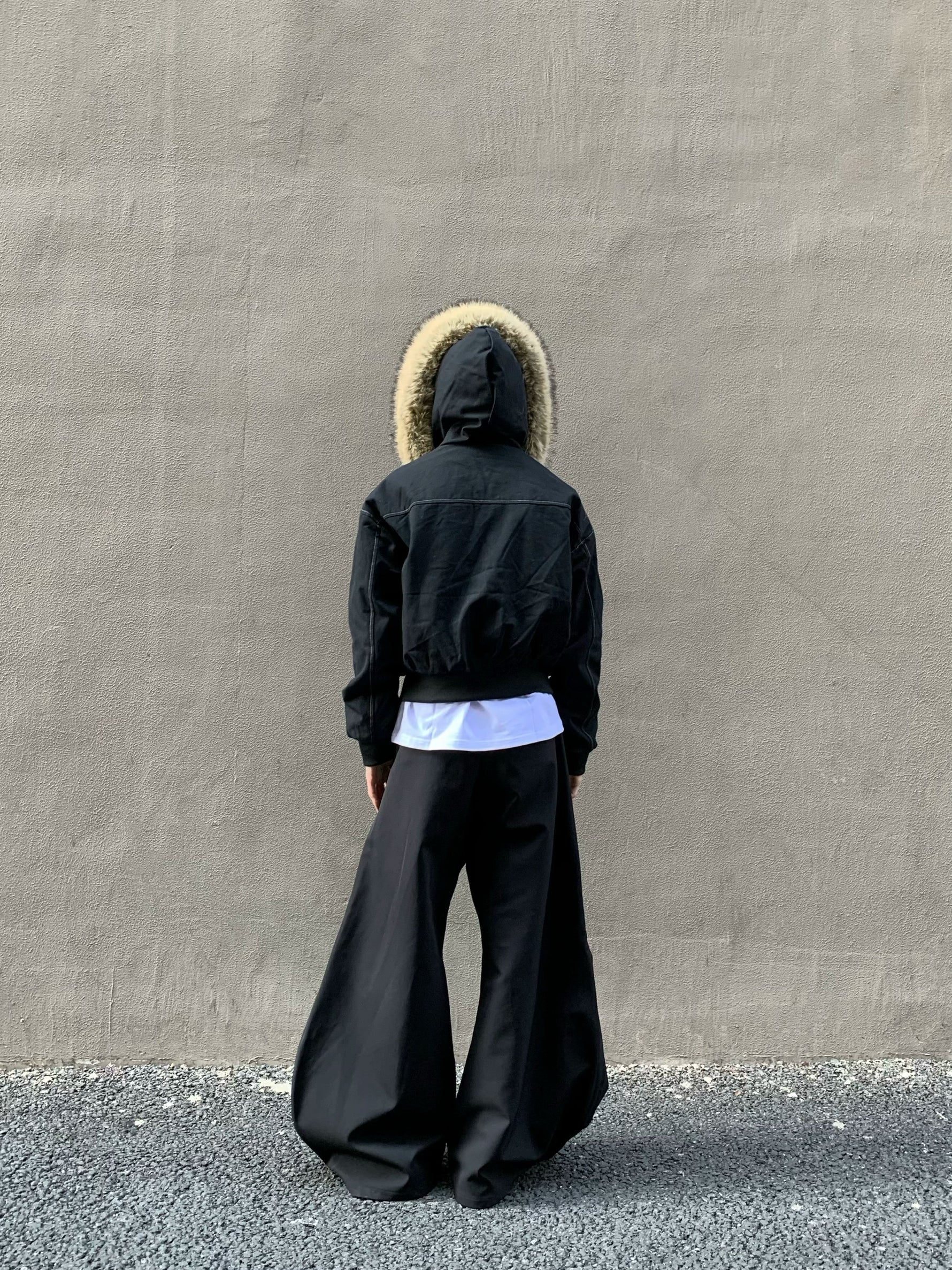 Retro Insulated Fur Hooded Jacket