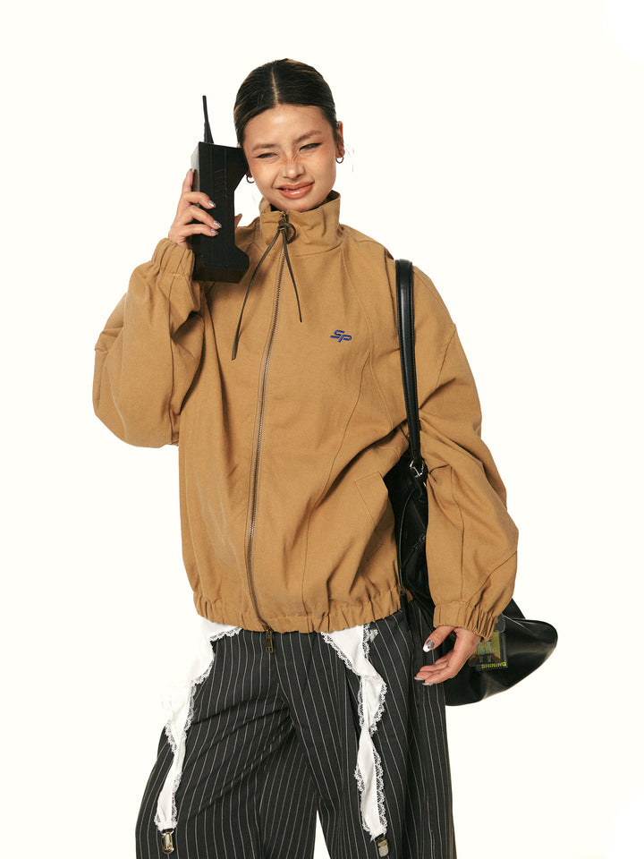 Loose Retro Workwear Jacket
