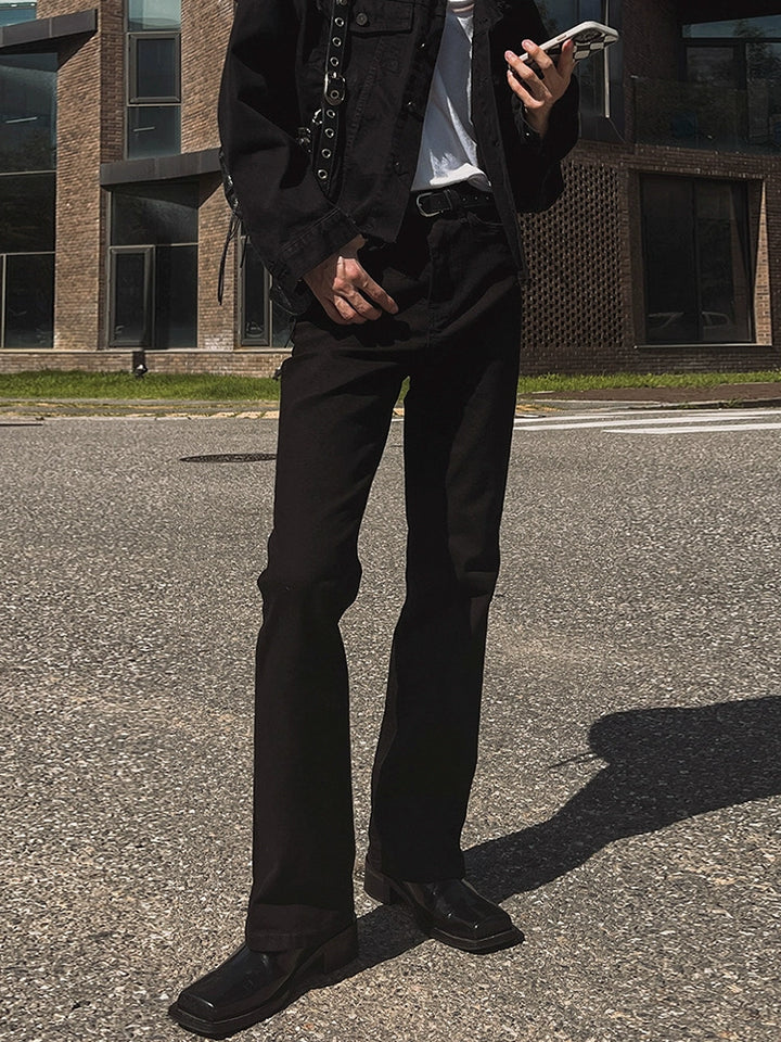 Slim Fit Flared Commuter Jeans