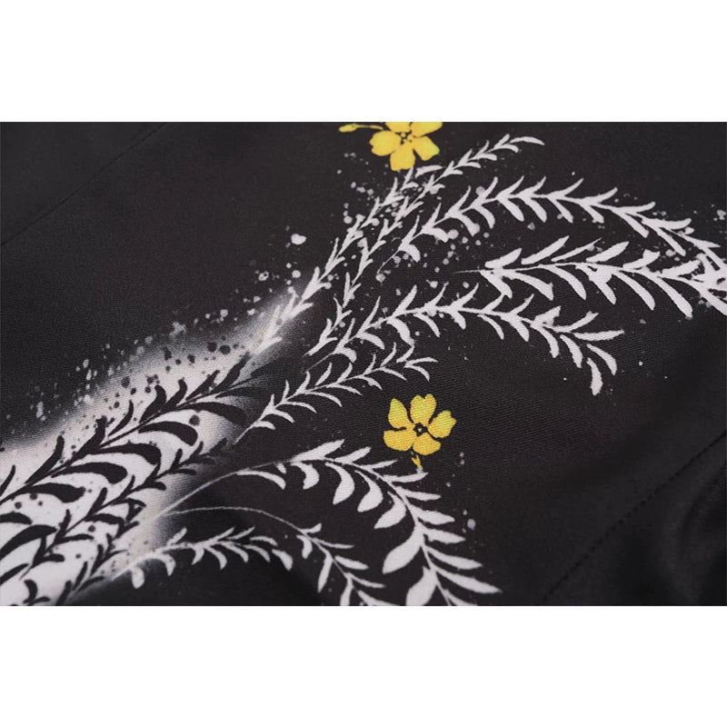 Vestido Cheongsam sin mangas con estampado floral y abertura lateral 