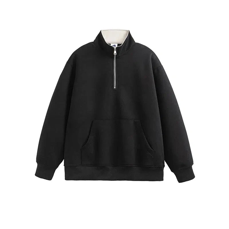 Half Zip Pullover with Pocket