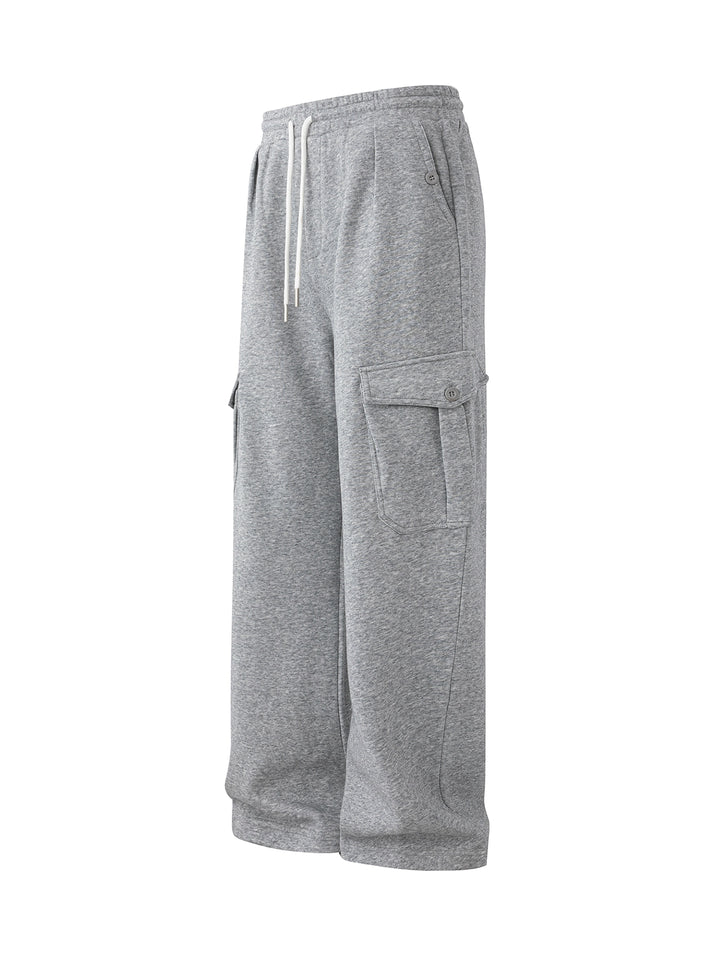 Loose Wide-Leg Cargo Casual Pants