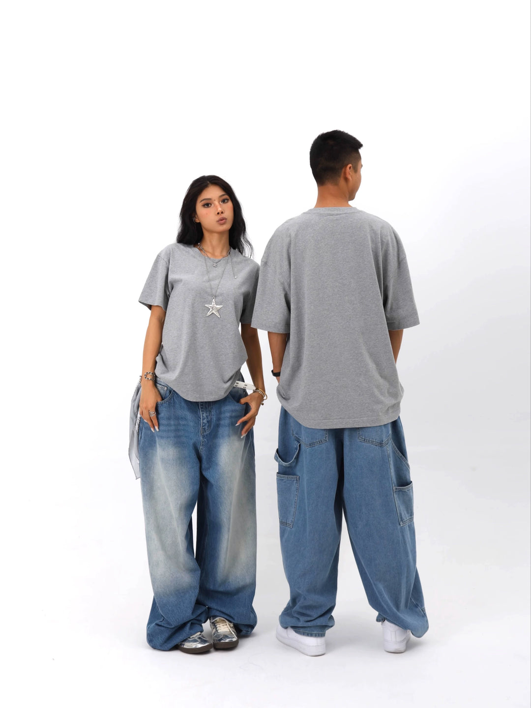 Loose Fit Basic Short Sleeve T-shirt