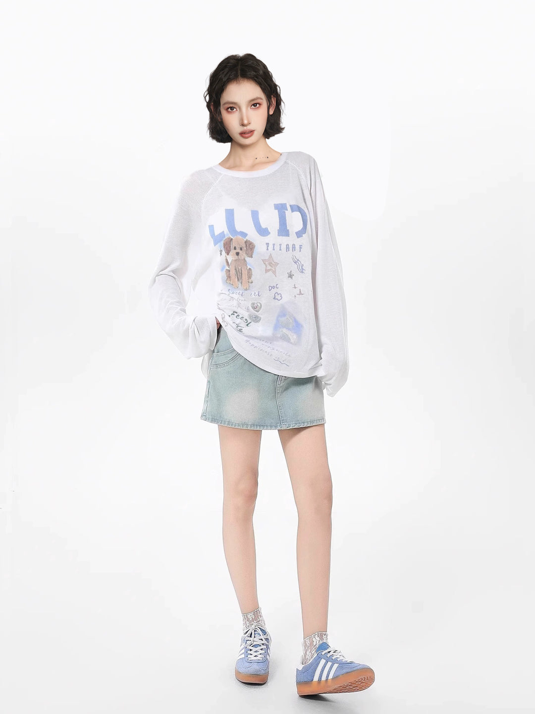 Mesh Long Sleeve Sun Protection Top